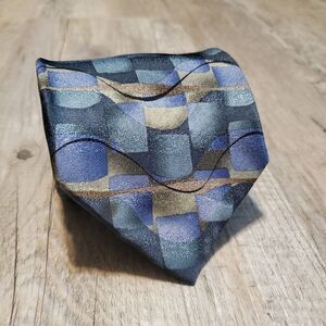 Jerry GARCIA Multi-Color THE BLUE ICEBERG Collection 36 Tie 59" x 4" EUC